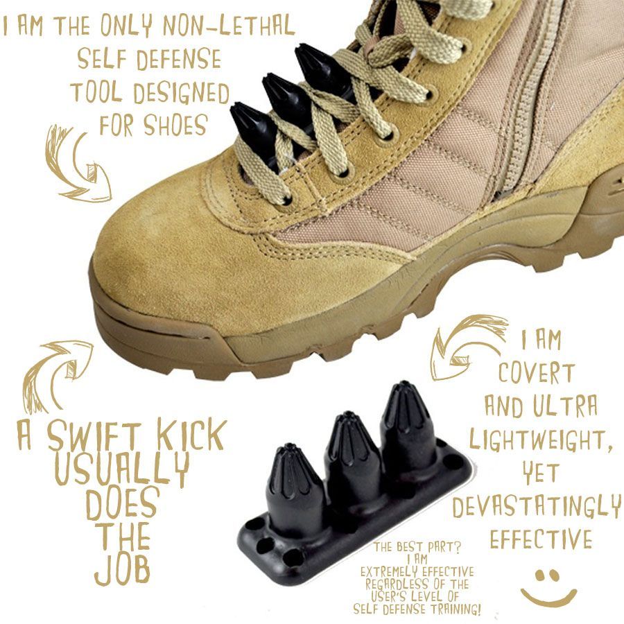 Tactical Shoe Spikes I WANT EVERYTHING ON THIS WEBSITE!