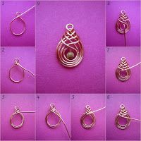The blog’s not in English, but the pictures are so good you don’t need words… Tons of wonderful wire wrapping designs!