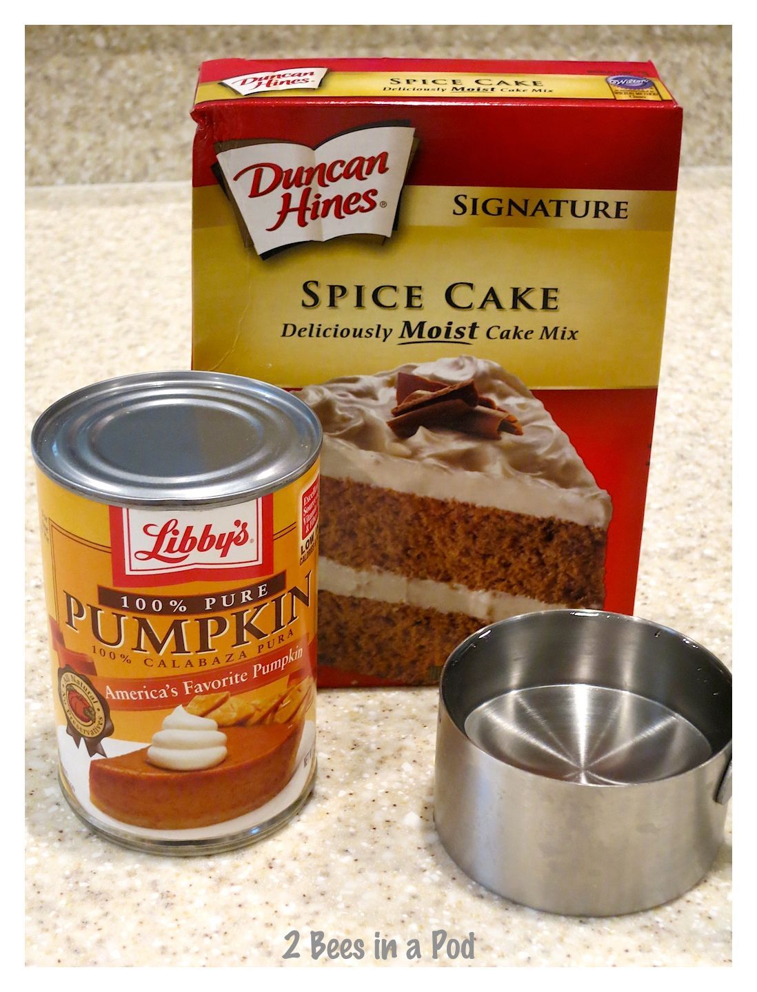 These are all of the ingredients that you need for these delicious Weight Watchers Pumpkin Spice Muffins