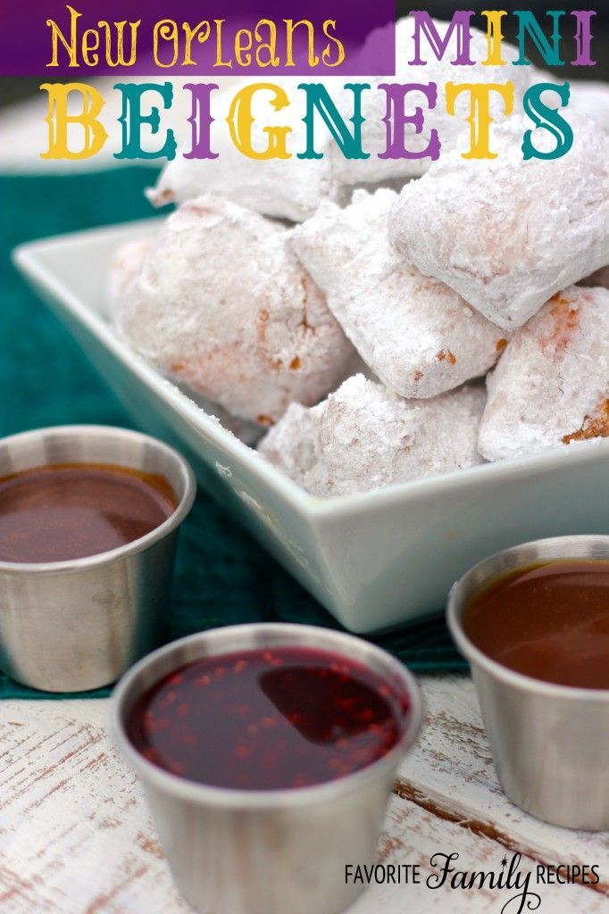 With Mardi Gras coming up, I thought I would share some Mini Beignets, my favorite dessert from the beautiful city of New Orleans!