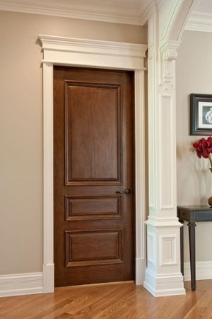 Wood Doors MUST Have Matching Wood Frames & Mouldings | Fact Or Fiction?