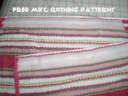 Free Misc. Clothing Patterns