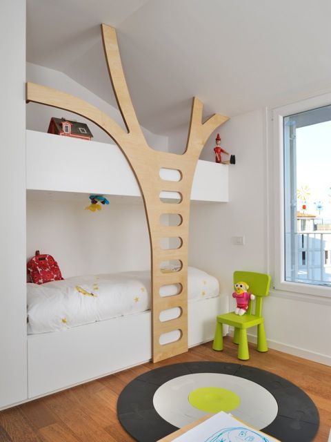 tree ladder for bunk beds