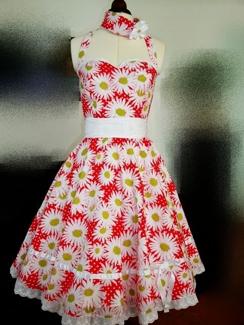 Free pattern for 50’s style dress