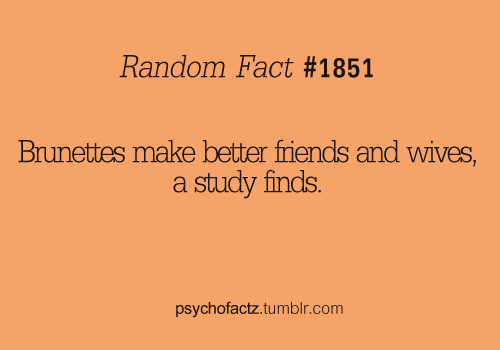 Random fact…