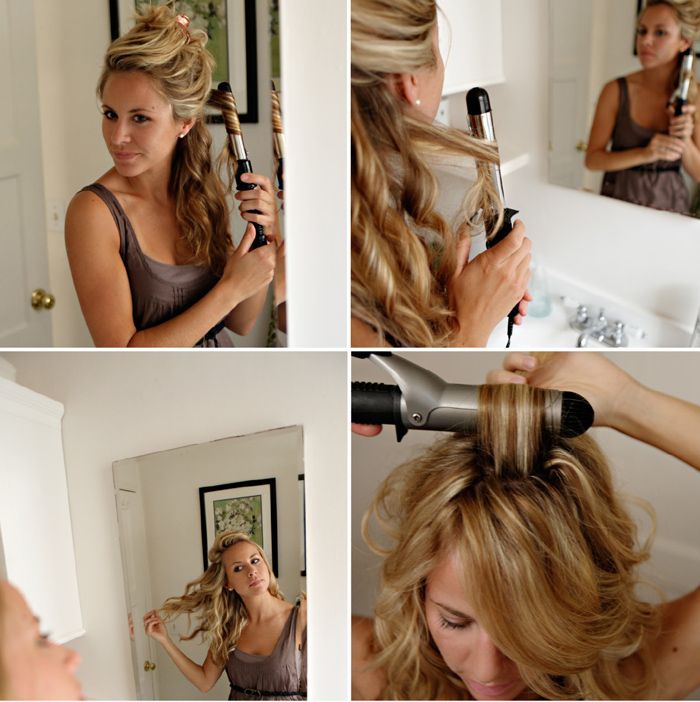 How to curl hair the right way