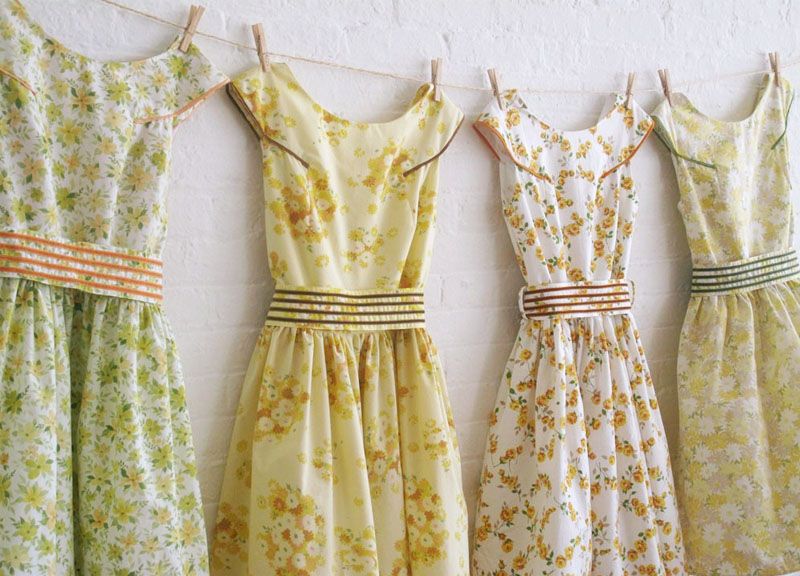 Vintage sun dresses