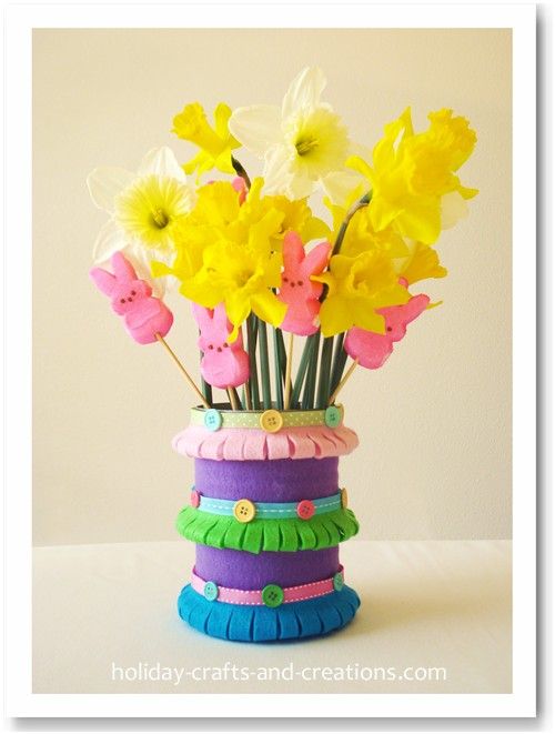 Easy Easter Crafts For Kids, Felt Craft Projects, Homemade Centerpiece -   Simple kids easter craft Ideas