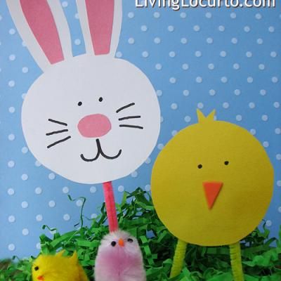 simple easter paper crafts for kids -   Simple kids easter craft Ideas