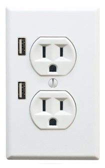 Outlet with USB