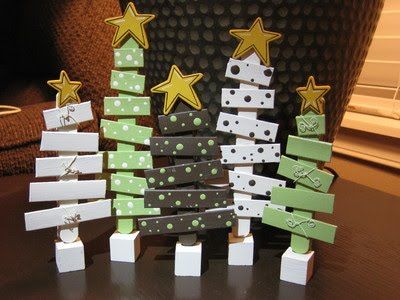 popsicle christmas tree – kid craft