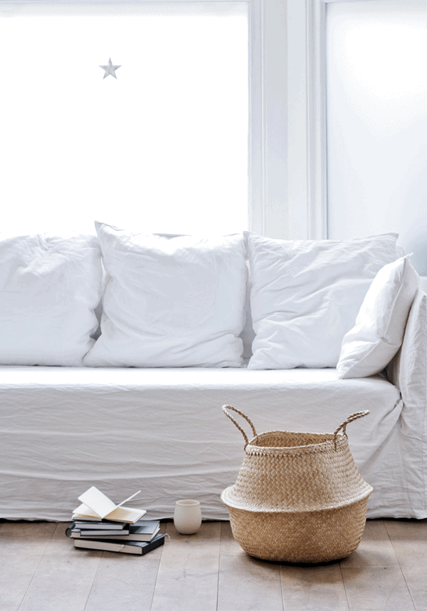 ♥ How to make a sofa cover simple and beautiful