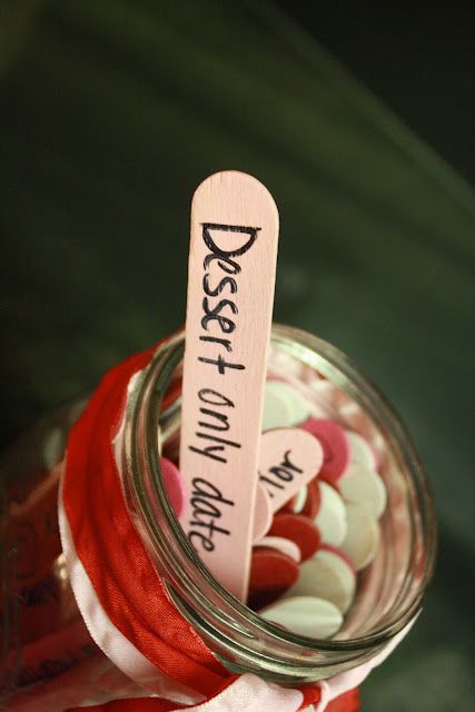Date Night in a Jar… This would be fun for bucket/leap lists or nights with fr