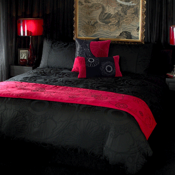 If you're looking to add a romantic or passionate edge to your bedroom then