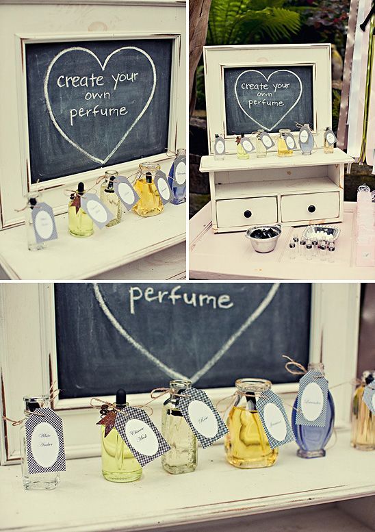very cute idea of wedding shower or baby shower or even bachelorette party