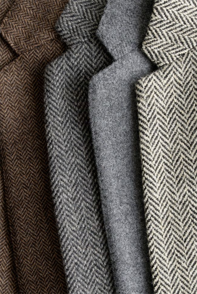 Tweed and Herringbone Blazers for Mens Fall/Winter Fashion.