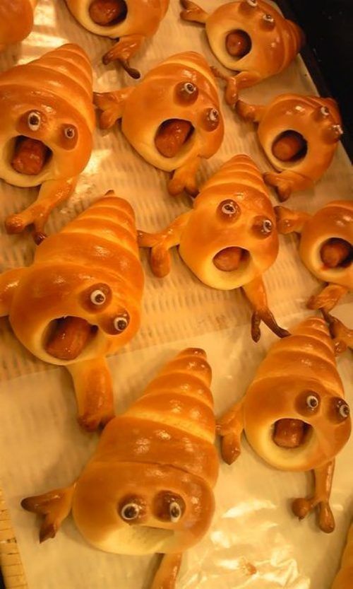I was looking up pigs in a blanket, but I came across these.. They look like her