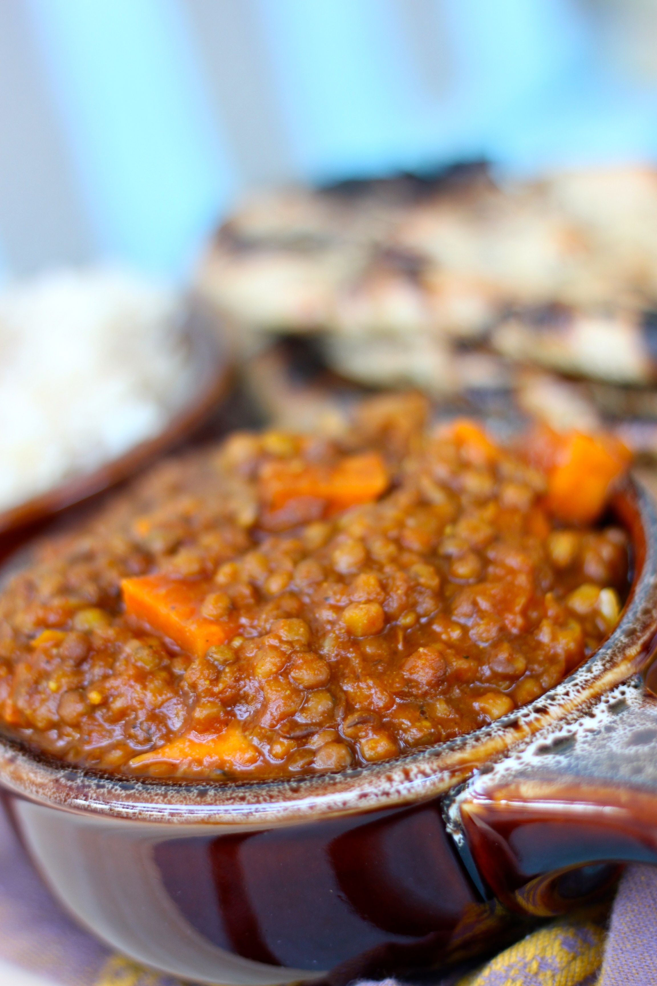 Crock Pot Indian Spiced Lentils