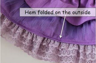 Easy Ruffled Skirt Sewing Pattern