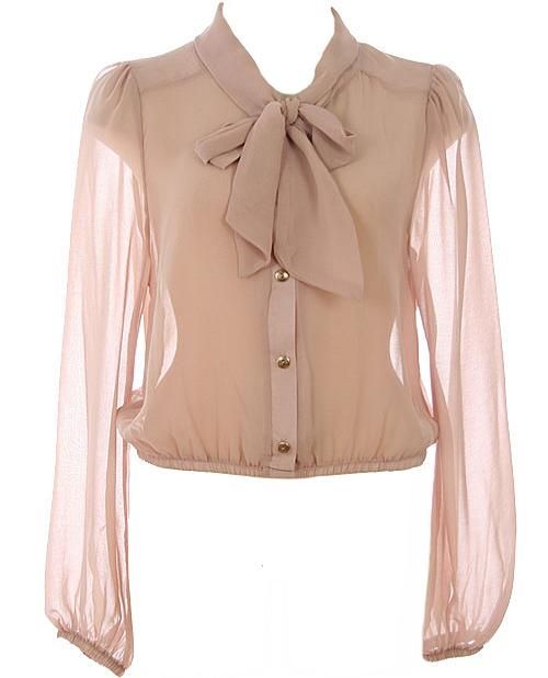bow blouse