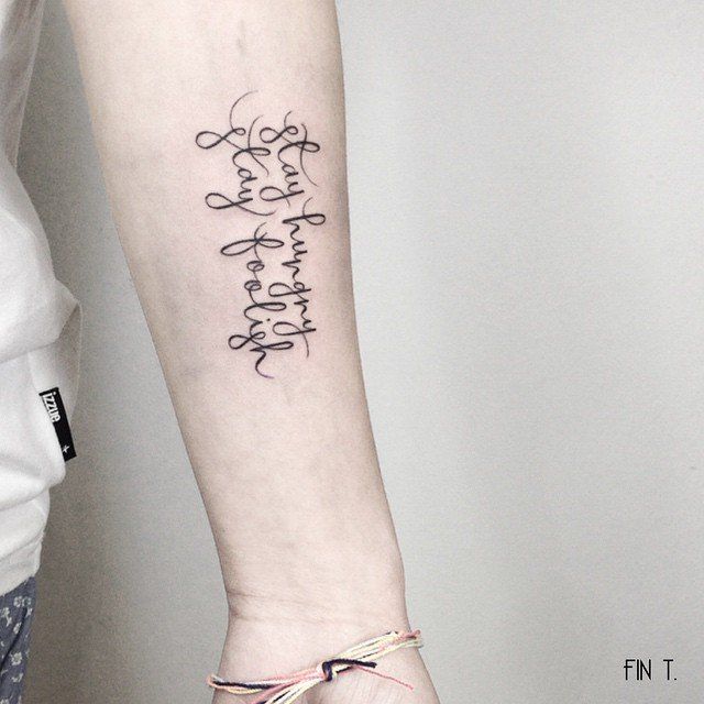 Beautiful and Inspiring Quote Tattoos