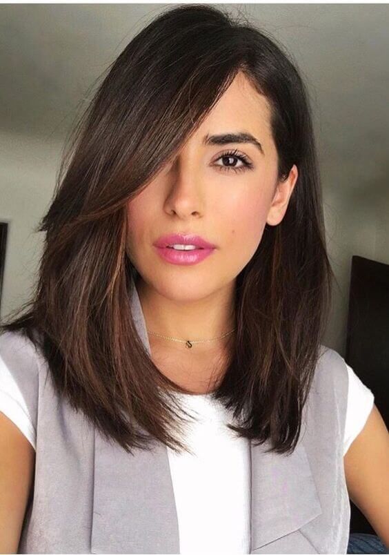 Hairstyle Ideas with Side Bangs