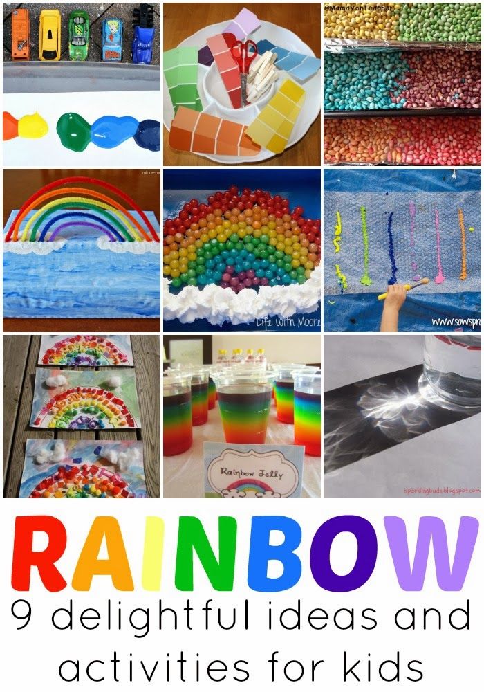 9 Rainbow themed activities and ... -   Kids Activities Ideas