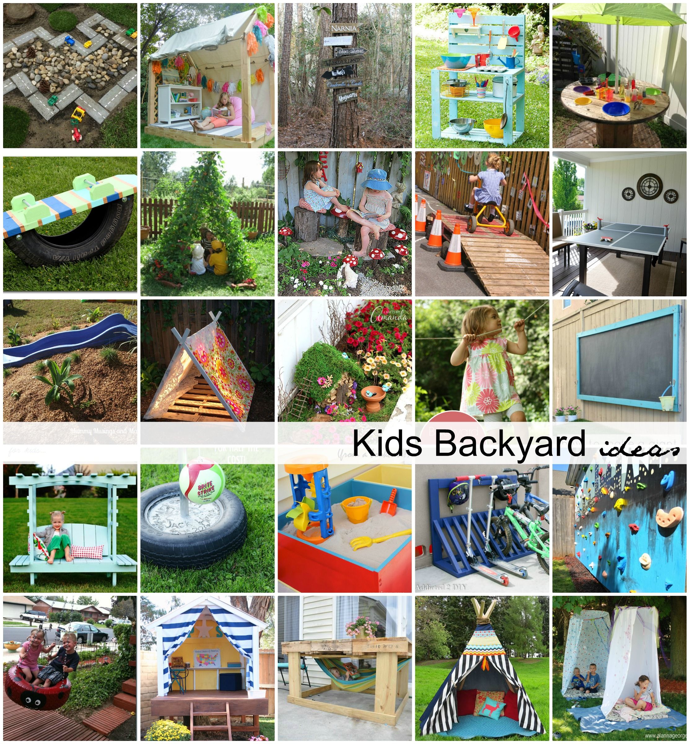 DIY Backyard Ideas for Kids -   Kids Activities Ideas