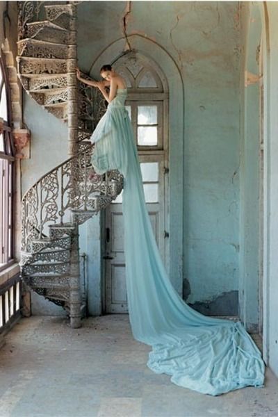 Beautiful dress, beautiful room
