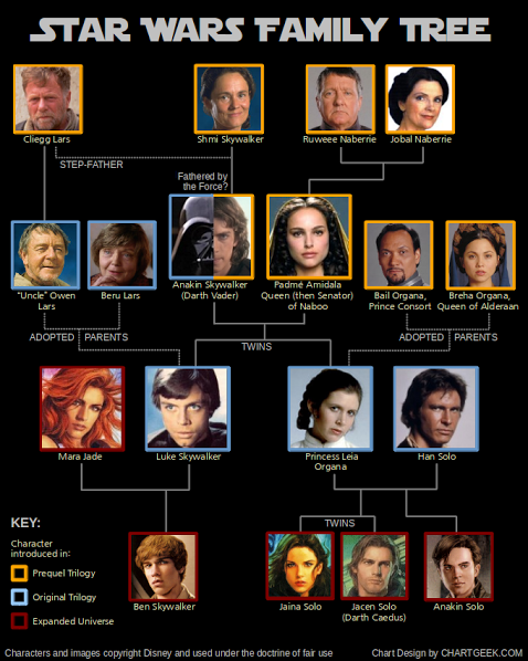 Star Wars Family Tree!