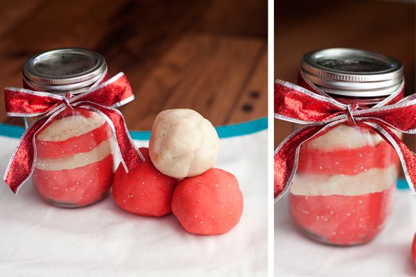 Christmas Fun: DIY Peppermint Candy Cane Playdough