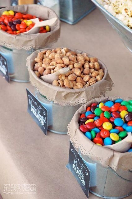25 Adorable Candy Bar Ideas For Your Wedding -   Wedding Candy Bar Ideas