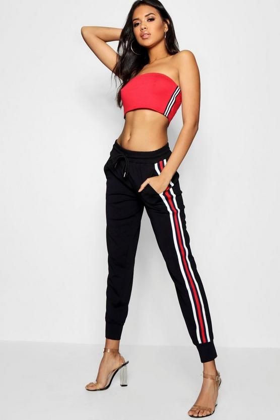 Sports Stripe Luxe Jogger -   Casual And Simple Outfits Ideas