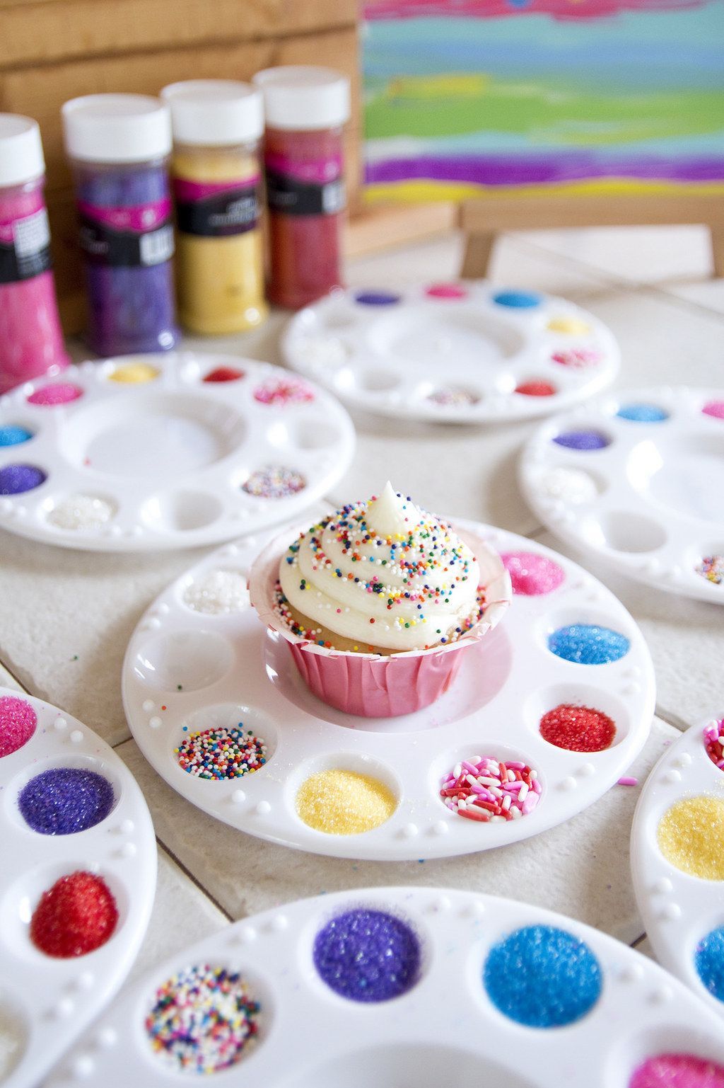 Cupcake Decorating -   Princess Party Ideas
