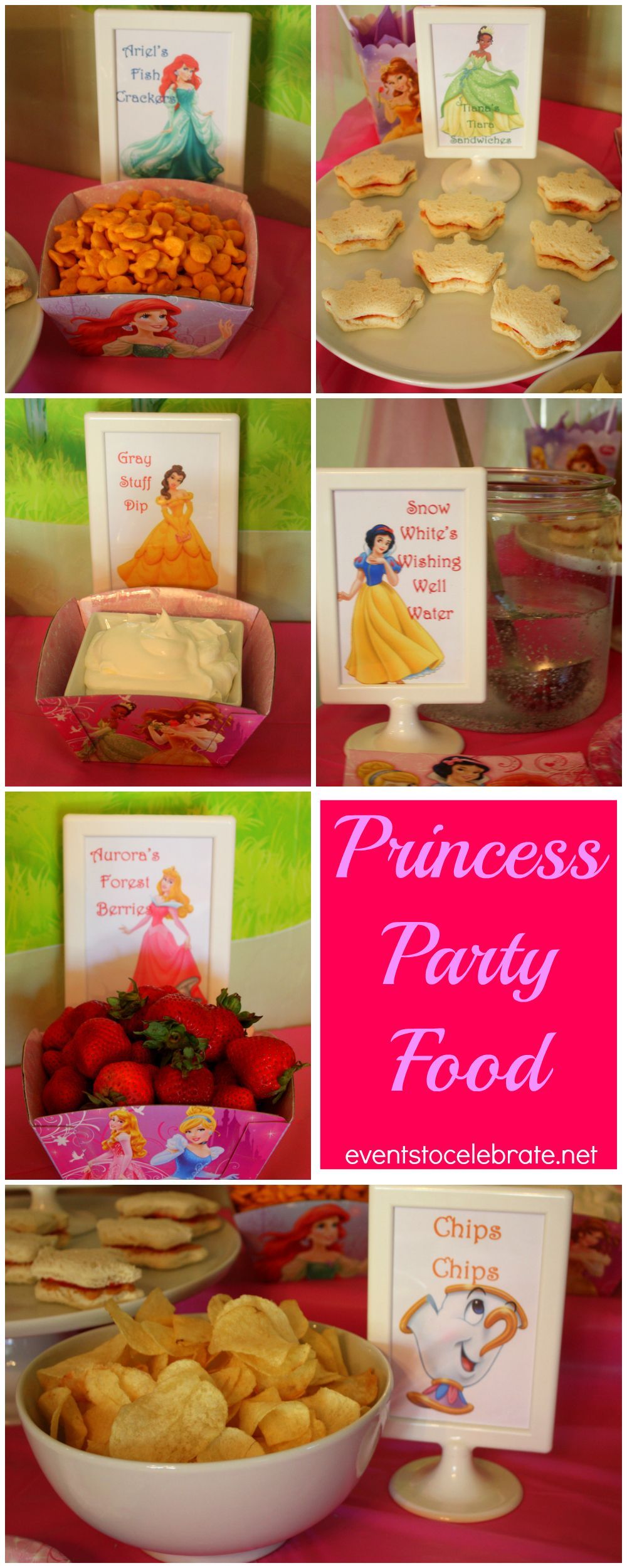 Disney Princess Birthday Party Ideas: Food & Decorations -   Princess Party Ideas