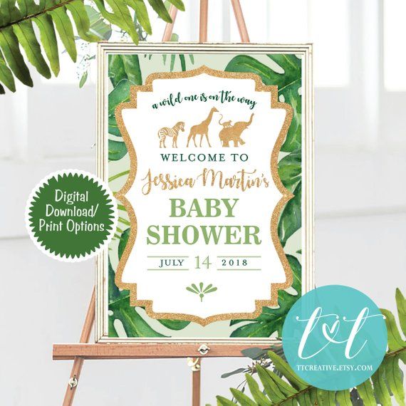 Safari Themed Baby Shower Ideas