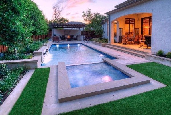 38 Gorgeous Backyard Designs Ideas With Swimming Pool -   Swimming pool Ideas