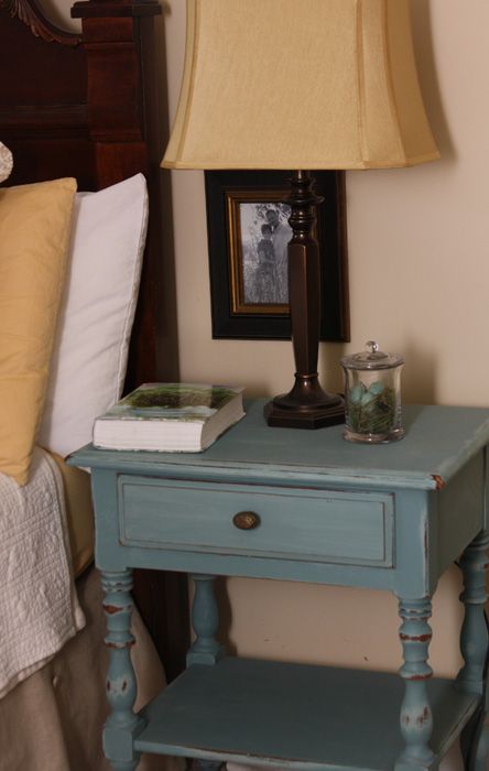 Antique Blue night stands