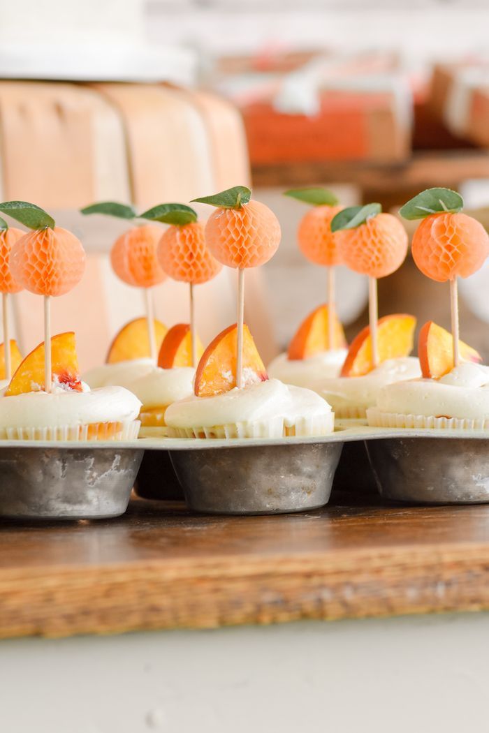 Peaches and Cream 1st Birthday Party -   Birthday Party Ideas