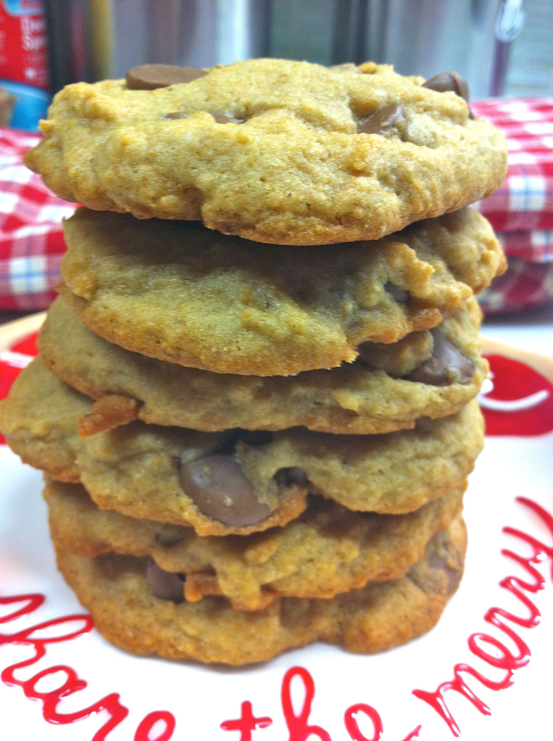 Soft & Chewy Vegan Chocolate Chip Cookies