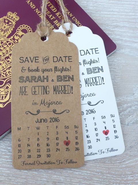 Calendar Destination Wedding Save The Date, Invitation, Travel Wedding Abroad -   11 wedding Destination abroad ideas