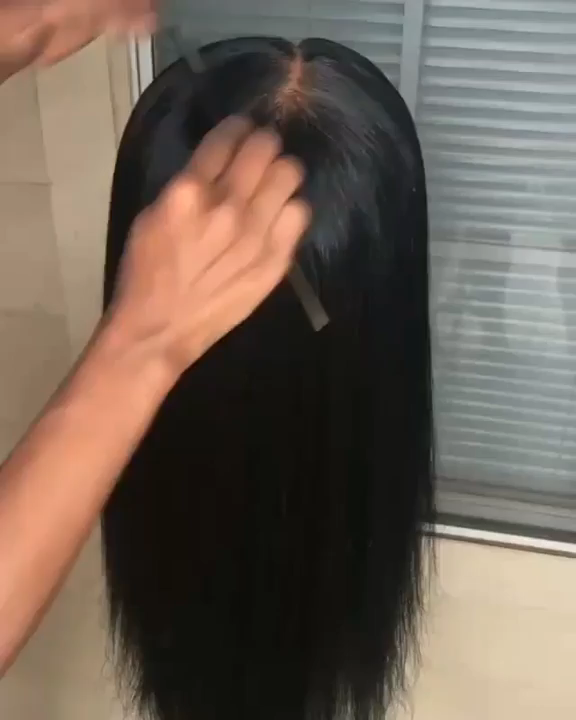 Human Hair Full Lace Wig -   12 hair Dark aesthetic ideas