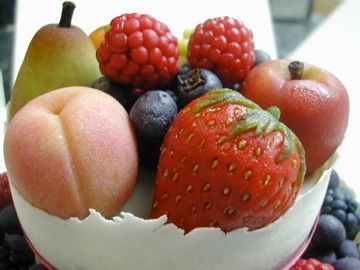 Marzipan Fruits Cake 2 -   13 cake Fruit fondant ideas