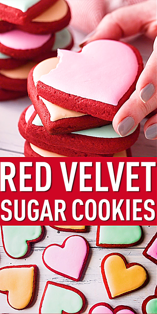Red Velvet Sugar Cookies -   14 cake Red Velvet easy ideas