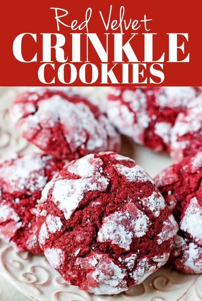 Red Velvet Crinkle Cookies -   14 cake Red Velvet easy ideas