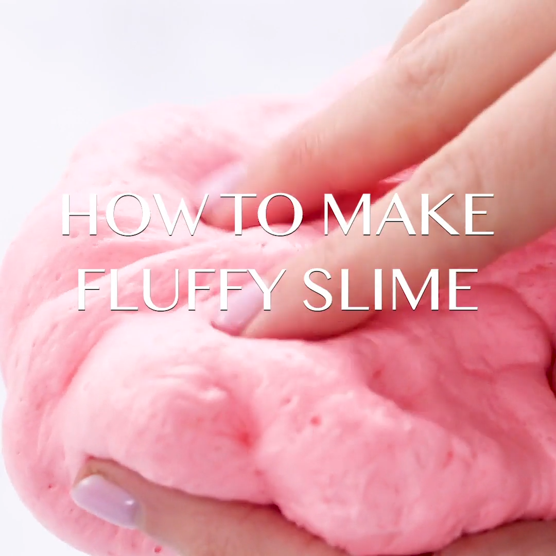 How to Make Fluffy Slime with 3 ingredients -   14 diy projects For Kids slime ideas