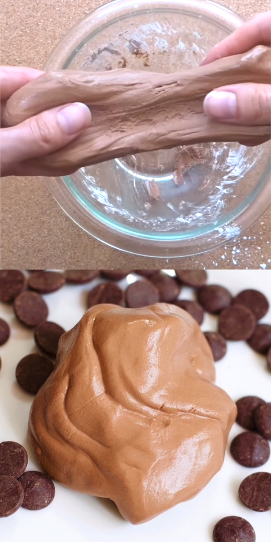 Edible Chocolate Slime -   14 diy projects For Kids slime ideas