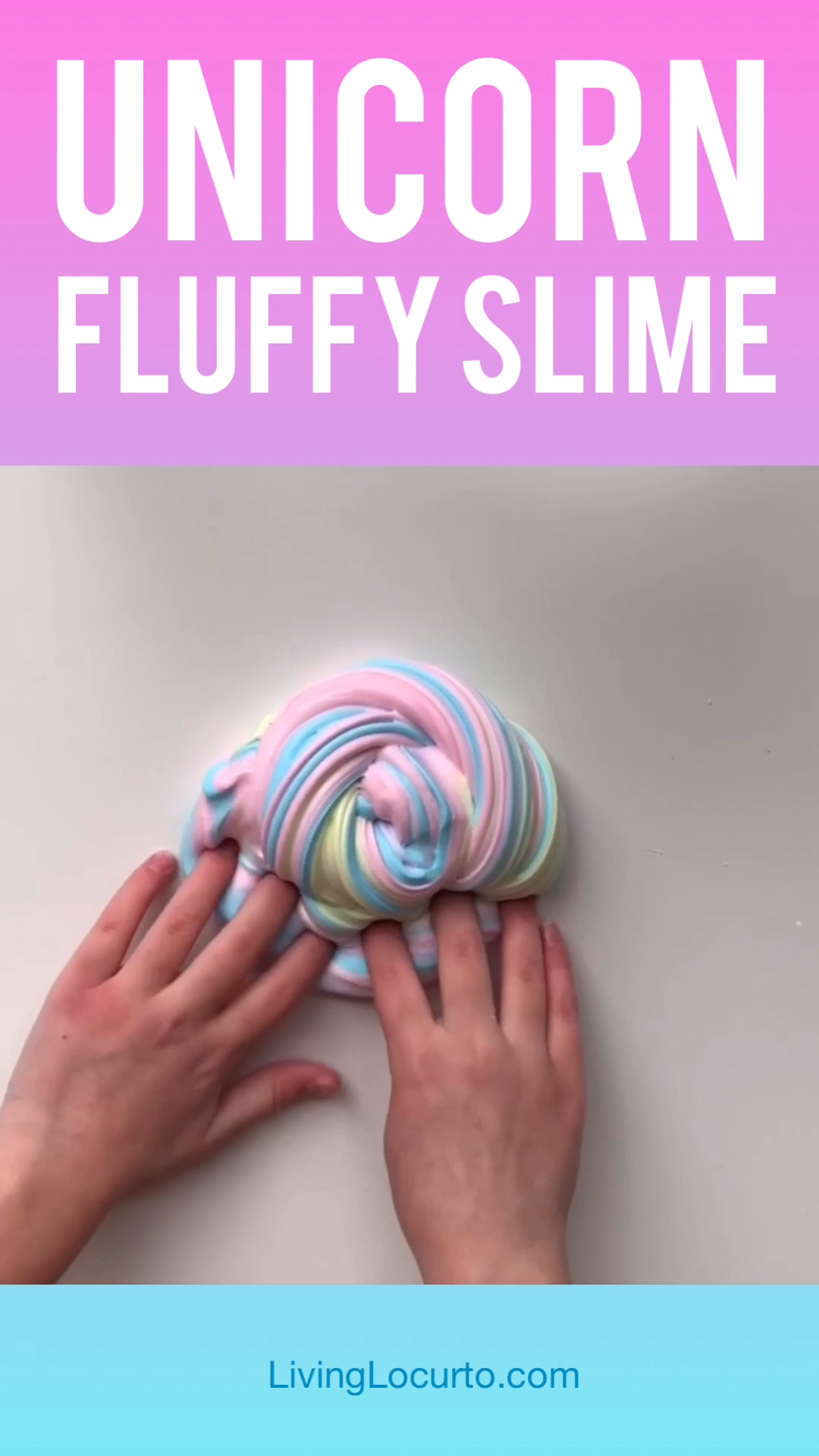 Rainbow Fluffy Slime -   14 diy projects For Kids slime ideas