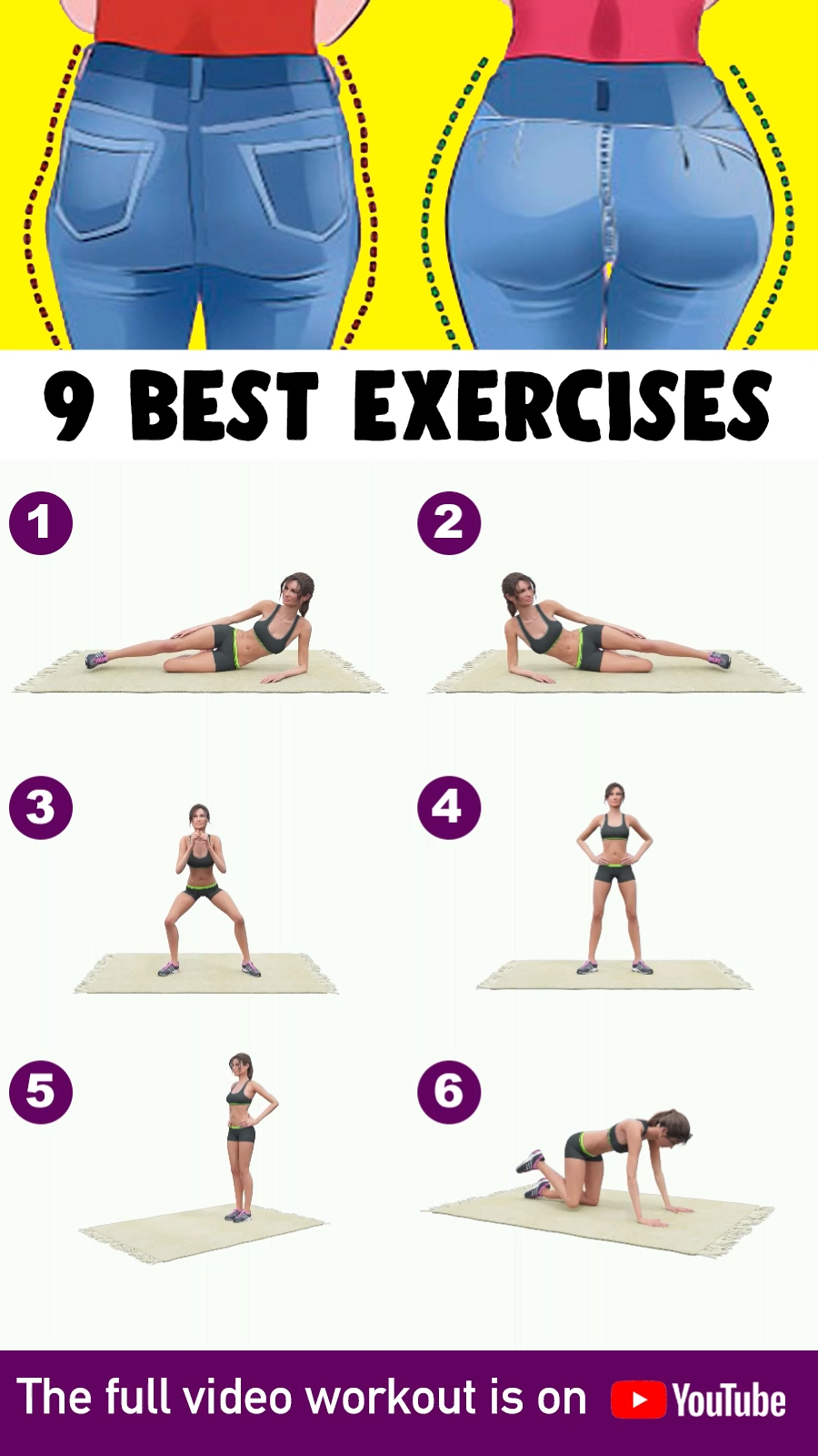 Curvy Hips and Glutes: 9 Best Exercises -   14 fitness workout ideas