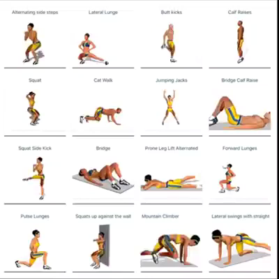 LEG WORKOUT -   14 fitness workout ideas